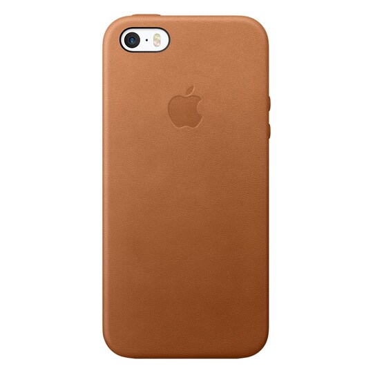iPhone SE nahkainen suojakuori (ruskea)