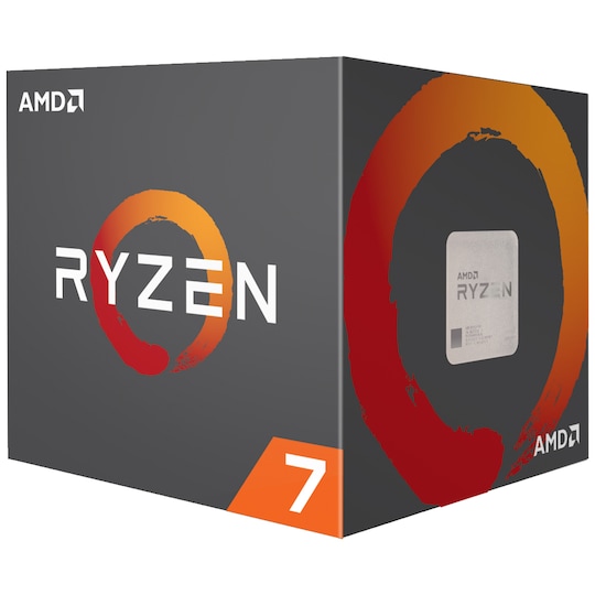 AMD Ryzen™ 7 2700X prosessori (box)