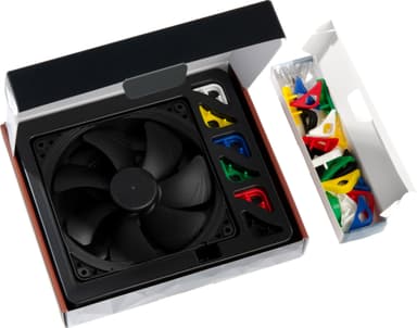 Noctua NF-A14 140 mm PWM tuuletin (chromax.black.swap)