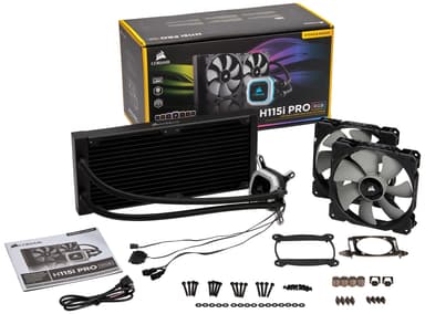 Corsair Hydro H115i Pro nestejäähdytin (280 mm)