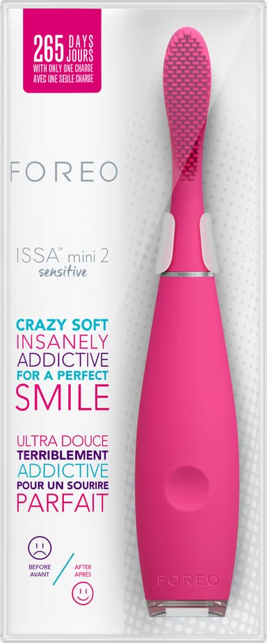 Foreo Issa Mini 2 Sensitive ultraäänihammasharja F3647 (pinkki)