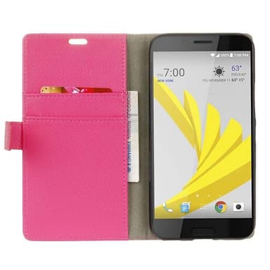 Lompakkokotelo 2-kortti HTC 10 EVO  - pinkki