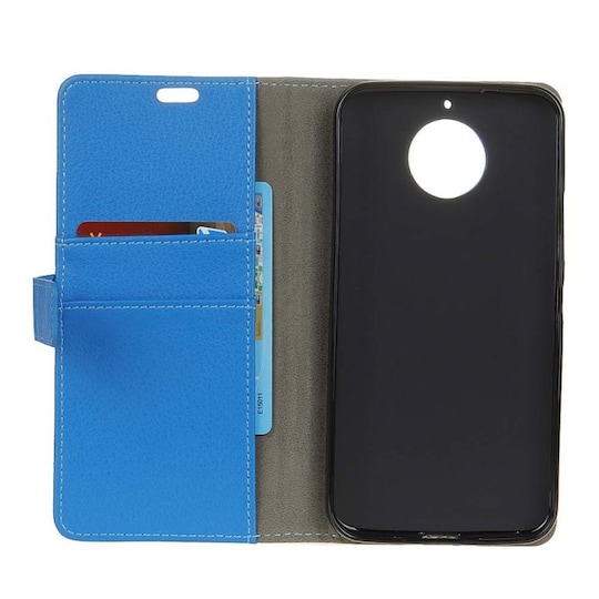 Lompakkokotelo 2-kortti Motorola Moto E4 Plus (XT1770)  - sininen