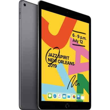 iPad 10,2" (2019) 32 GB WiFi (tähtiharmaa)