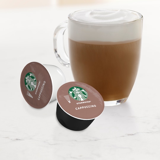 Nescafé Dolce Gusto kahvikapselit (Starbucks Cappuccino)