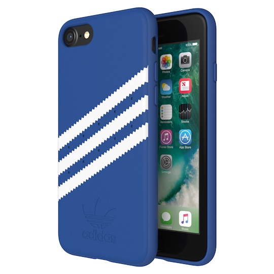 Adidas iPhone 6/6S/7/8 suojakuori (sinivalkoinen)