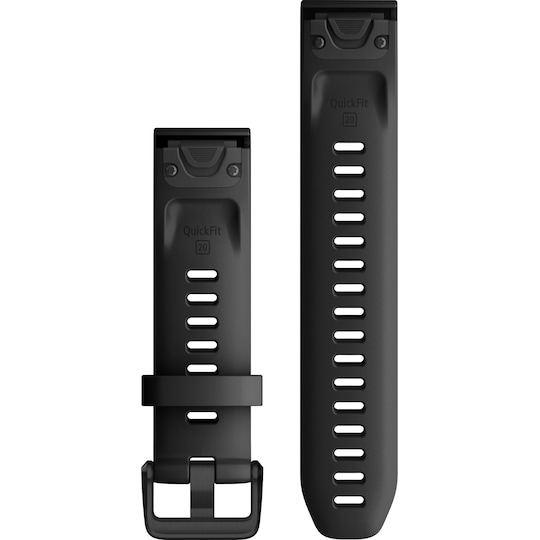 Garmin QuickFit silikoninen ranneke 20 mm (musta)