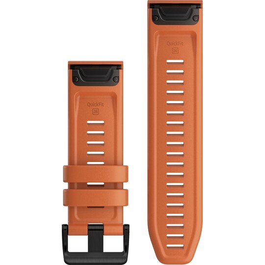 Garmin QuickFit silikoninen ranneke 26 mm (oranssi/musta)