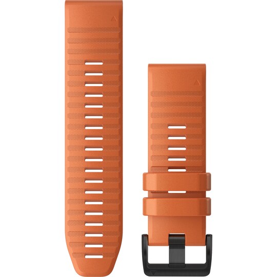 Garmin QuickFit silikoninen ranneke 26 mm (oranssi/musta)