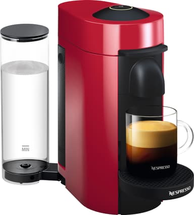 Nespresso VertuoPlus kapselikeitin GDB2EUCRNE1 (punainen)
