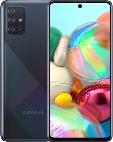 Samsung Galaxy A71 älypuhelin (musta)