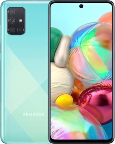 Samsung Galaxy A71 älypuhelin (sininen)