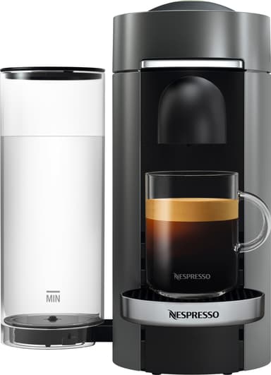 Nespresso VertuoPlus Deluxe kapselikeitin GDB2EUBKNE1 (titaani)