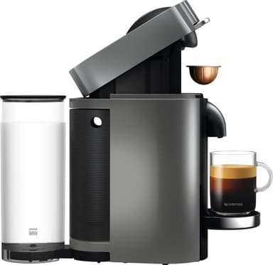 Nespresso VertuoPlus Deluxe kapselikeitin GDB2EUBKNE1 (titaani)
