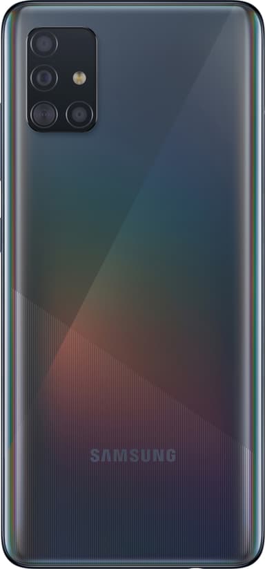 Samsung Galaxy A51 älypuhelin (Prism Crush Black)