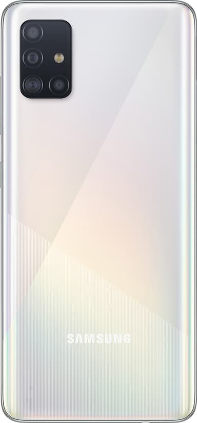 Samsung Galaxy A51 älypuhelin (valkoinen)