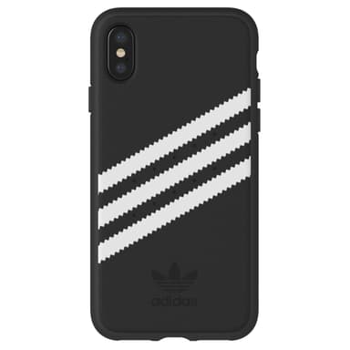 Adidas iPhone X suojakuori (musta/valkoinen)