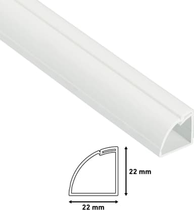 D-Line kaapelikourupakkaus (valkoinen)