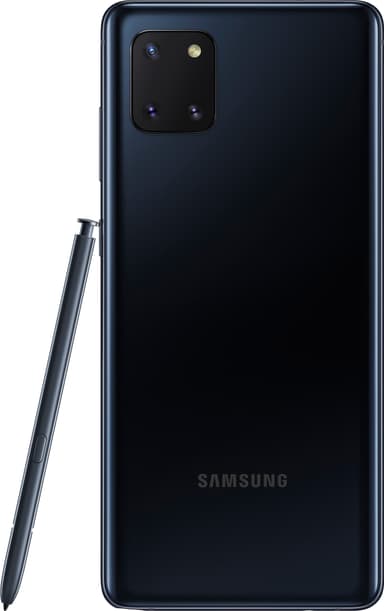 Samsung Galaxy Note10 Lite älypuhelin (Aura Black)