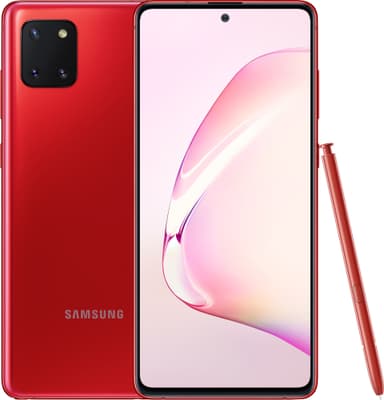 Samsung Galaxy Note10 Lite älypuhelin (Aura Red)