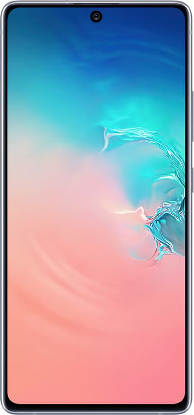 Samsung Galaxy S10 Lite älypuhelin (Prism White)
