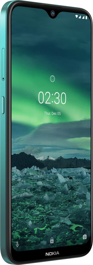 Nokia 2.3 älypuhelin 2/32GB (syaanin vihreä)