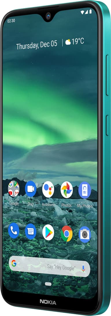 Nokia 2.3 älypuhelin 2/32GB (syaanin vihreä)