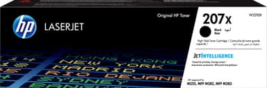 HP 207X Original High Yield Black värikasetti (musta)