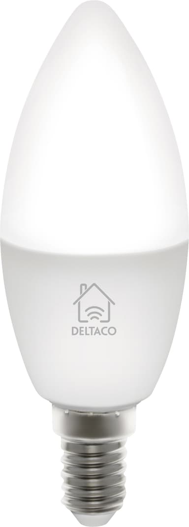 Deltaco E14 älylamppu (valkoinen)