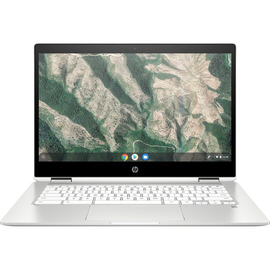 HP Chromebook x360 14b-ca0812no 14" 2-in-1 (valkoinen)