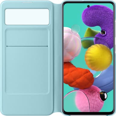 Samsung S View lompakkokotelo Galaxy A51 (musta)