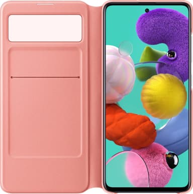 Samsung S View lompakkokotelo Galaxy A51 (valkoinen)
