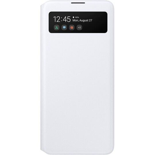 Samsung S View lompakkokotelo Galaxy A51 (valkoinen)