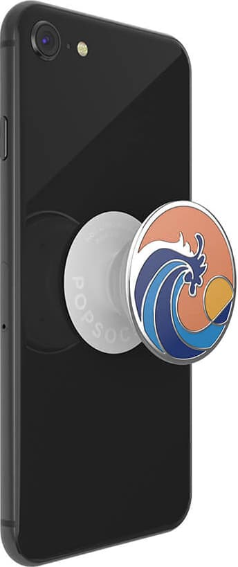 PopSockets Premium älypuhelimen pidike (Enamel Wave Coral)