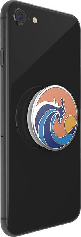 PopSockets Premium älypuhelimen pidike (Enamel Wave Coral)