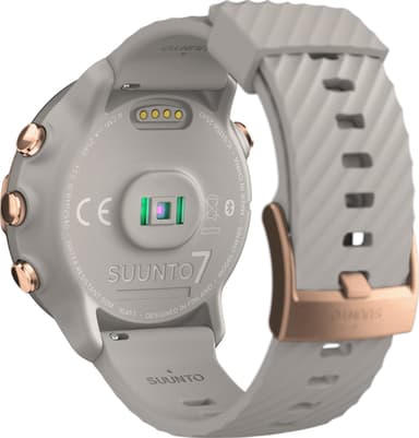 Suunto 7 multisport GPS urheilukello (hiekkakivi/ruusukulta)