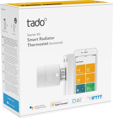 Tado Smart Radiator Thermostat StarterKit V3+ aloituspakkaus