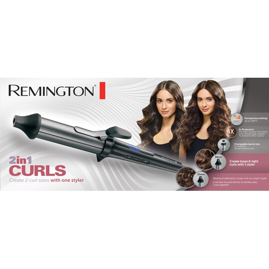 Remington 2-in-1 kiharrin CI67E1