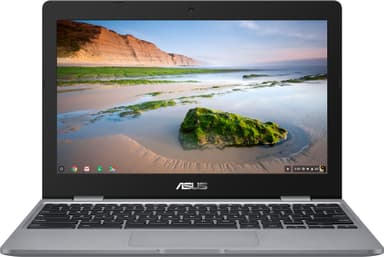 Asus Chromebook C423, 14" Full HD kannettava (hopea/musta)