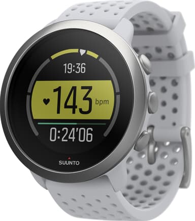Suunto 3 urheilukello (Pebble White)