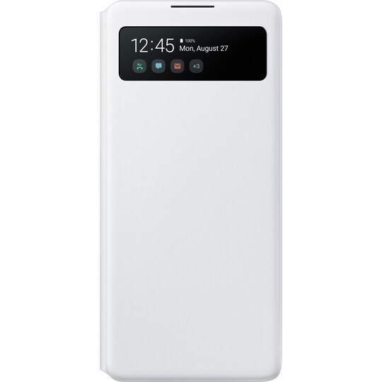 Samsung S View lompakkokotelo Galaxy S10 Lite (valkoinen)