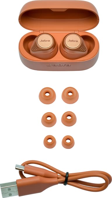 Jabra Elite 75t Active täysin langattomat kuulokkeet (Sienna Brown)