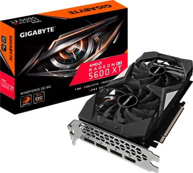 Gigabyte RX 5600XT Windforce OC näytönohjain