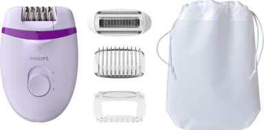 Philips Satinelle Essential epilaattori BRE27500 (vaaleanpurppura)
