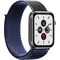 Puro Apple Watch 42/44/45 mm nailonranneke (avaruudensininen)