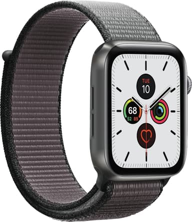 Puro Apple Watch 42-44 mm nailonranneke (raudanharmaa)