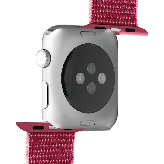 Puro Apple Watch 42/44/45 mm nailonranneke (pinkki)