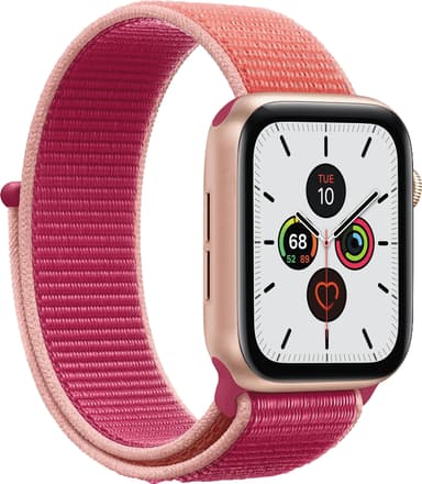 Puro Apple Watch 42-44 mm nailonranneke (pinkki)