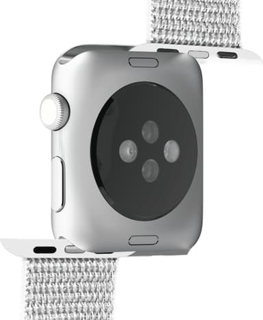 Puro Apple Watch 38/40/41 mm nailonranneke (jäänvalkoinen)
