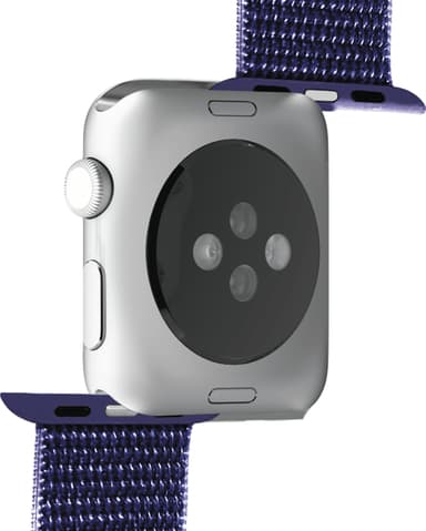 Puro Apple Watch 42/44/45 mm nailonranneke (avaruudensininen)
